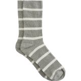 WE Fashion - Gestreepte Sokken - Grijs