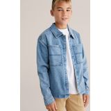WE Fashion - Denim Overshirt - Jongens - Oversized Fit - Met Stretch