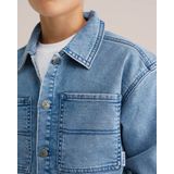 WE Fashion - Denim Overshirt - Jongens - Oversized Fit - Met Stretch