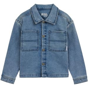 WE Fashion - Denim Overshirt - Jongens - Oversized Fit - Met Stretch