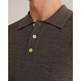 WE Fashion - Trui - Donkerbruin - Knitwear - Lange Mouw