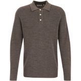 WE Fashion - Trui - Donkerbruin - Knitwear - Lange Mouw