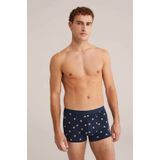 WE Fashion - Boxershort - Donkerblauw