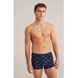 WE Fashion - Boxershort - Donkerblauw