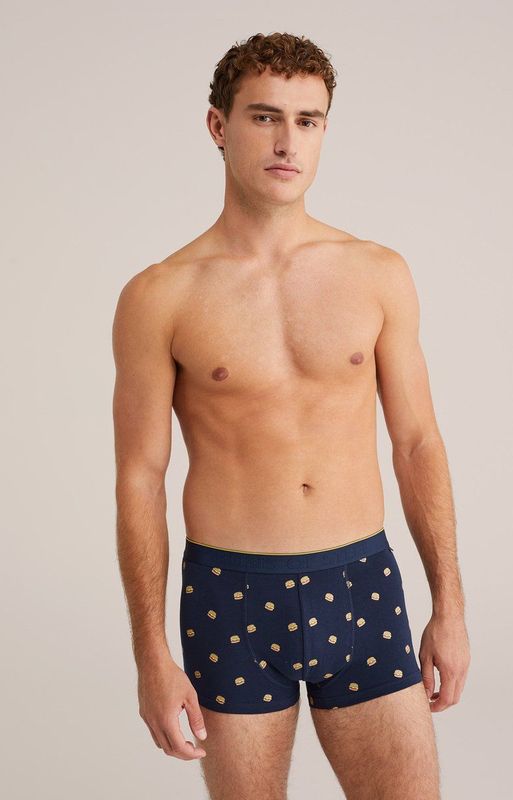 WE Fashion - Boxershort - Donkerblauw