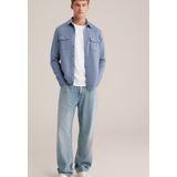 Fundamentals - Regular Fit Overshirt - Lavendel - Katoenmix