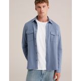 Fundamentals - Regular Fit Overshirt - Lavendel - Katoenmix