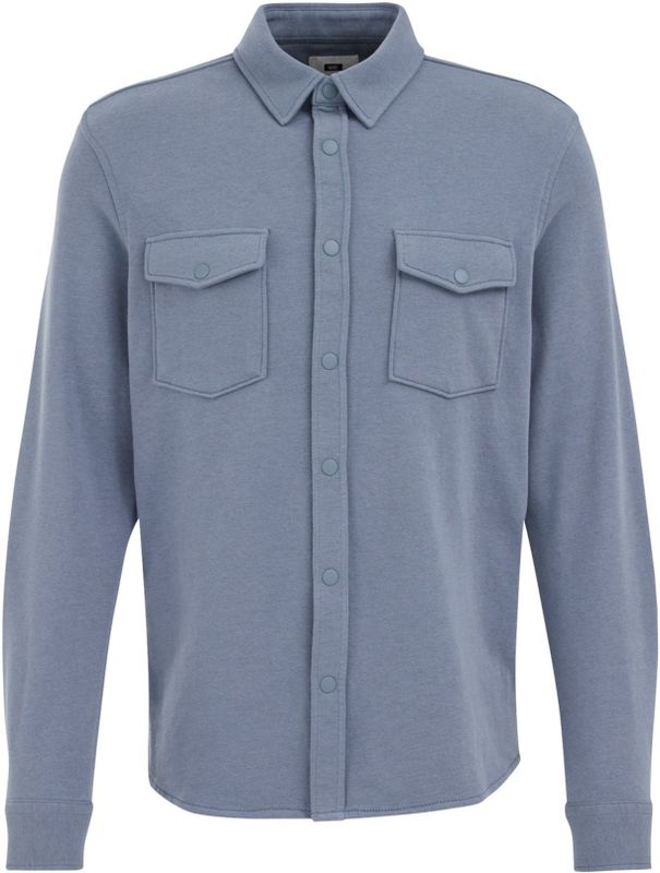 Fundamentals - Regular Fit Overshirt - Lavendel - Katoenmix