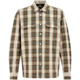 WE Fashion - Overshirt - Donkergroen - Regular Fit - Lange Mouwen