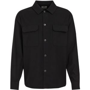 WE Fashion - Boxy Fit Flanellen Overshirt - Heren
