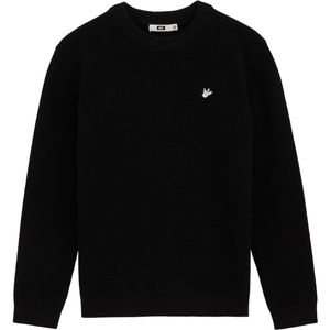 WE Fashion - Gebreide Trui - Zwart - Fijn Gebreid