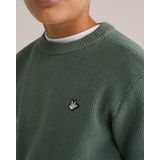 WE Fashion - Trui - Ronde Hals - Lange Mouwen - Fijn Gebreid Patroon