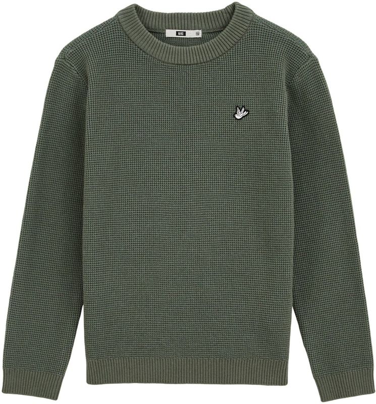 WE Fashion - Trui - Ronde Hals - Lange Mouwen - Fijn Gebreid Patroon