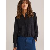 WE Fashion - Kanten Blouse - Zwart