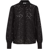 WE Fashion - Kanten Blouse - Zwart