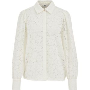 WE Fashion - Kanten Blouse - Wit
