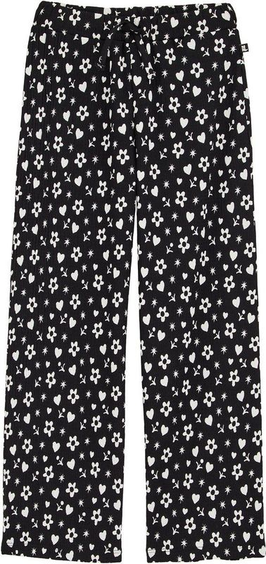 WE Fashion - Meisjes Broek - Met Dessin - Rechte Lange Pijpen - Elastische Tailleband