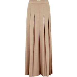 WE STUDIO - Maxi Rok - Grijs Melange - Plooirok