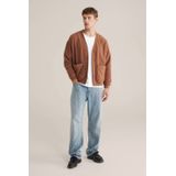 WE Fashion - Fleecevest - Bruin