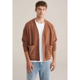 WE Fashion - Fleecevest - Bruin