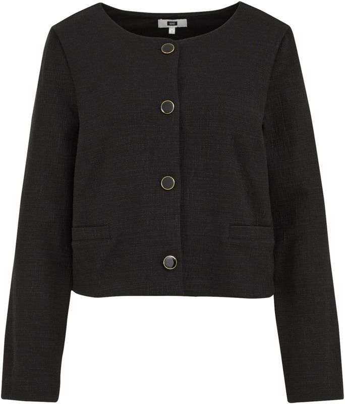 WE Fashion - Dames Vest - Regular Fit - Met Structuur