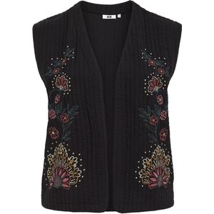 WE Fashion Curve - Gilet - Zwart