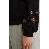 WE Fashion - Dames Sweater - Zacht - Met Embroideries