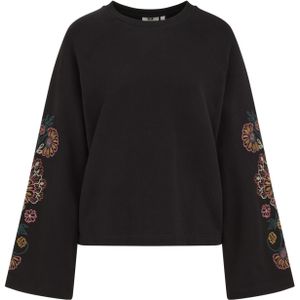 WE Fashion - Dames Sweater - Katoen - Met Borduursels