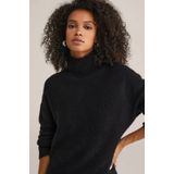 WE Fashion - Gebreide Trui - Zwart