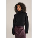 WE Fashion - Gebreide Trui - Zwart