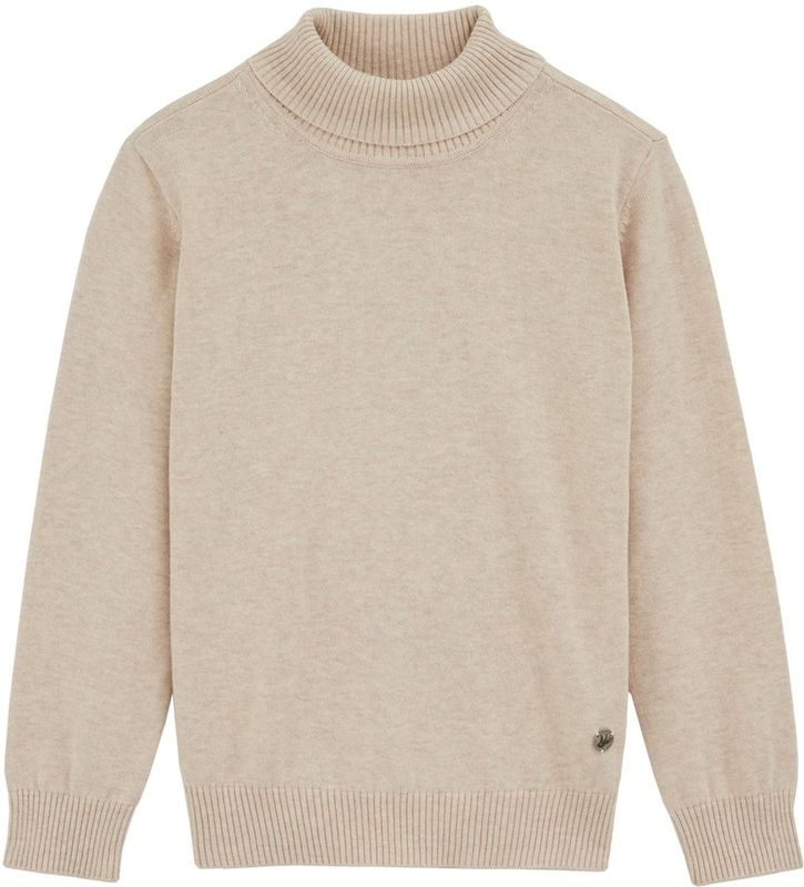 WE Fashion - Trui - Beige - Knitwear - Lange Mouw