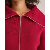 WE Fashion - Gebreid Vest - Rood