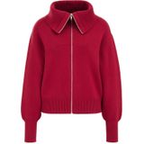 WE Fashion - Gebreid Vest - Rood