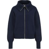 WE Fashion - Gebreid Vest - Donkerblauw