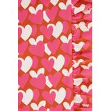 WE Fashion - Badpak - Roze/Ecru - Met Ruches