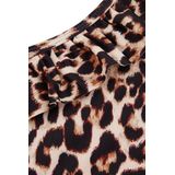 WE Fashion - One Shoulder Bikini - Bruin/Beige - Halterbikini