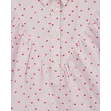 WE Fashion - Blouse - Meisjes - Met Print - Regular Fit - Lange Mouwen