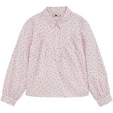 WE Fashion - Blouse - Meisjes - Met Print - Regular Fit - Lange Mouwen