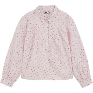 WE Fashion - Blouse - Meisjes - Met Print - Regular Fit - Lange Mouwen