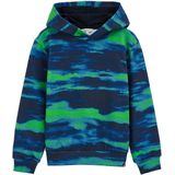 WE Fashion - Blue Ridge - Sweater - Blauw - Met Capuchon