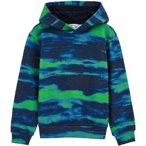 WE Fashion - Blue Ridge - Sweater - Blauw - Met Capuchon