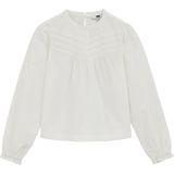 WE Fashion - Top - Katoen - Met Stippenprint en Borduursels