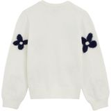 WE Fashion - Meisjes Trui - Wit - Regular Fit