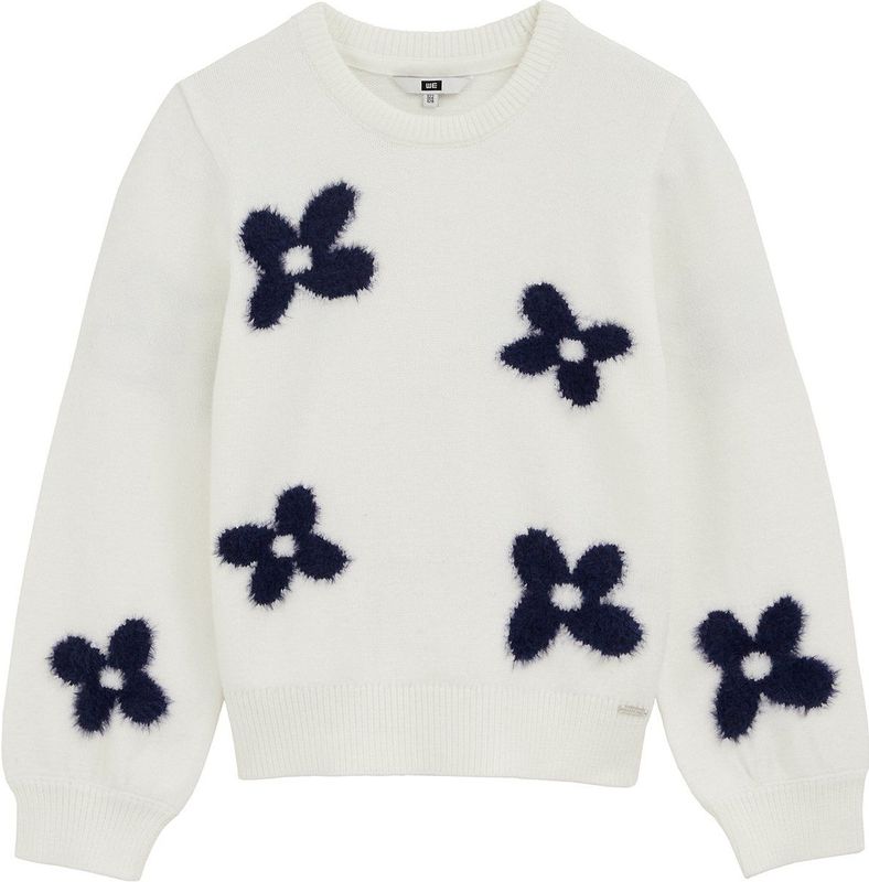 WE Fashion - Meisjes Trui - Wit - Regular Fit