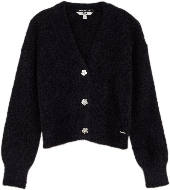 WE Fashion - Vest - Grof Gebreid