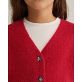 WE Fashion - Vest - V-hals - Knoopsluiting - Grof Breisel - Acryl en Nylon