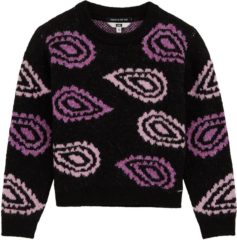 WE Fashion - Sweater - Zwart