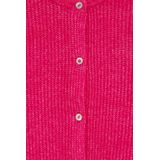 WE Fashion - Vesten - Felroze - Wolmix - Regular Fit