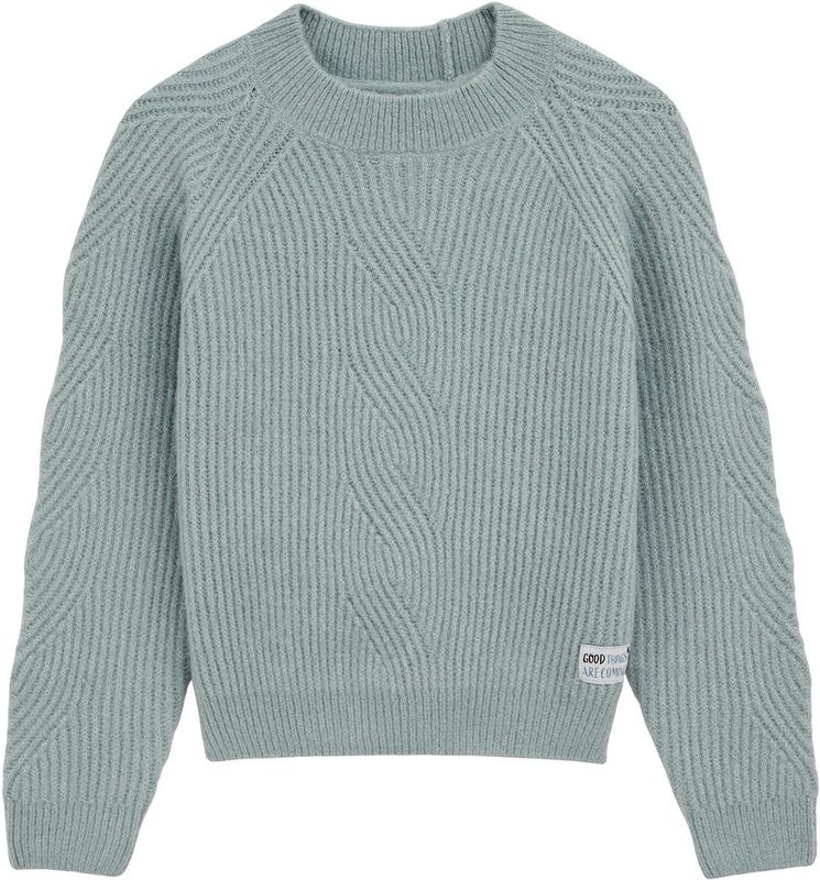 WE Fashion Jongens basic T-shirt met ronde hals