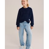 WE Fashion - Gebreide Trui - Lange Mouwen - Ronde Hals - Grof Breisel